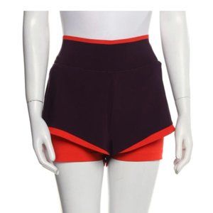 STELLA MCCARTNEY FOR ADIDAS Colorblock Pattern Mini Shorts